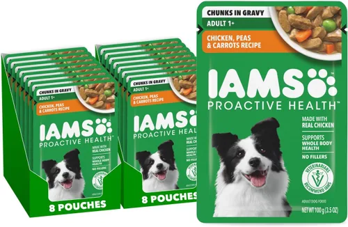 Vista 13 de IAMS Proactive Health - Bolsas de comida húmeda para perros, receta