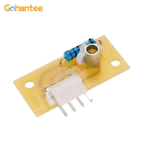 Vista 7 de 4389102 Kit de tablero de control del sensor de la máquina de hielo del refrigerador Compatible con sensor emisor Whirlpool Kenmore W10757851
