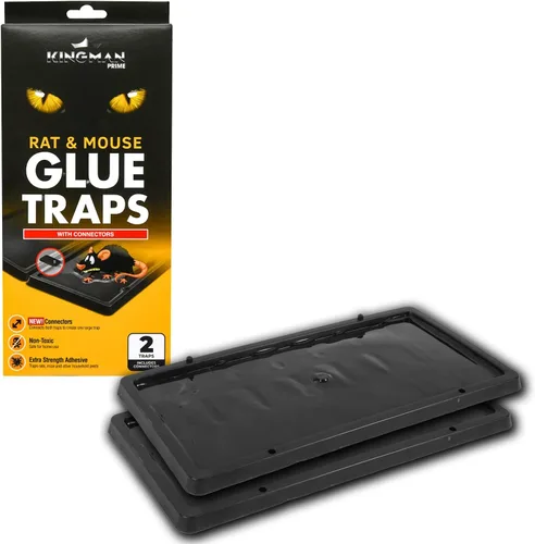 Vista 2 de Trampas de pegamento para ratas y ratones (tamaño grande)