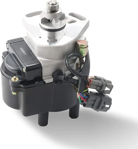 Vista 3 de MOSTPLUS Distribuidor de encendido compatible con Toyota Corolla Celica Geo Prizm 4AFE 8474403, D9069, 19020-15140, 16140, 31-77416