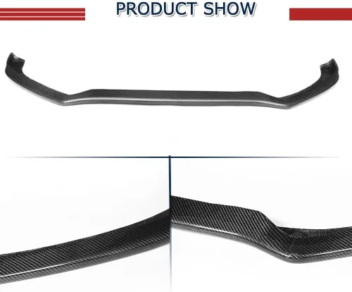 Vista 5 de Borde de parachoques delantero de fibra de carbono para Audi A5 B8.5 Sline S5 2012-2016 2 puertas 4 puertas alerón de barbilla delantero alerón