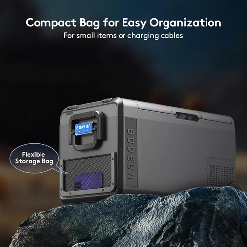 Vista 9 de BODEGACOOLER Refrigerador de Coche de 12 Voltios, Congelador Portátil con Control de Aplicación WIFI, Refrigerador de Coche de 40 Cuartos de Galón
