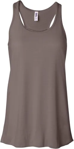 Vista 6 de Bella - Camiseta de tirantes para mujer, con espalda cruzada y holgada Athletic Heather
