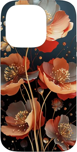 Vista 17 de Red Poppies Flowers In A Field Case for iPhone 16