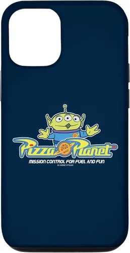 Vista 26 de Funda con logotipo de Disney Pixar Toy Story Alien Pizza Planet para iPhone 16
