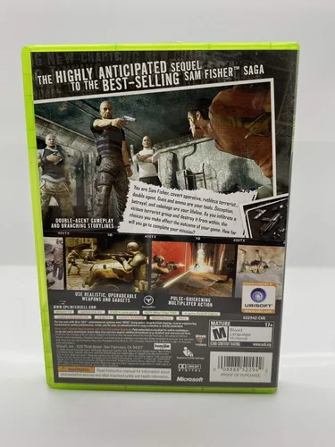 Vista 2 de Tom Clancy's Splinter Cell Double Agent - Xbox 360