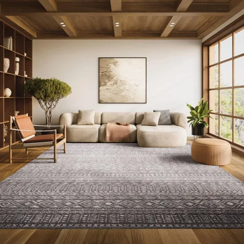 Vista 9 de SAFAVIEH Tulum Collection - Alfombra decorativa de 2 x 5 pies, diseño marroquí bohemio envejecido, no desprende pelusa y de fácil cuidado, ideal