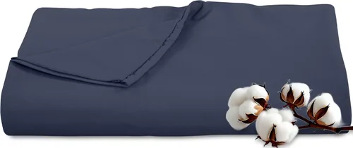 Vista 32 de Royale Linens Sábana encimera de 300 hilos de 100 % algodón peinado de fibras largas, súper suave, sábana encimera de tamaño individual se vende por