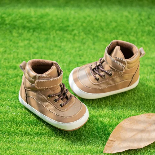 Vista 5 de KaKaKiKi - Tenis de lona para bebé, infante, niños, tenis con suela de goma antideslizante, tenis de caramelo caminantes, primerizos, precaminando
