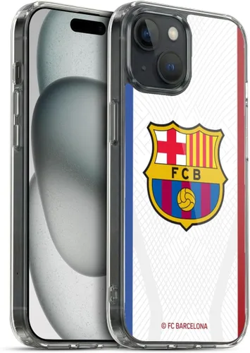 Vista 63 de Head Case Designs Funda de gel suave con licencia oficial del FC Barcelona Away 2023/24 compatible con Apple iPhone 7 Plus/iPhone 8 Plus