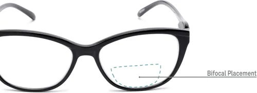 Vista 6 de Readers. com Gafas de lectura: el estilo de ojo de gato bifocales Ambrosia para mujer