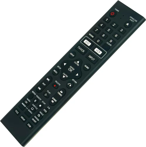Vista 4 de 6711R1P081G 6711R1P081V Control remoto de repuesto para Insignia Zenith DVD/VCR Combo IS-DVD040924 IS-DVD040924A DVD040924 DVD040924A XBV613 XBV713