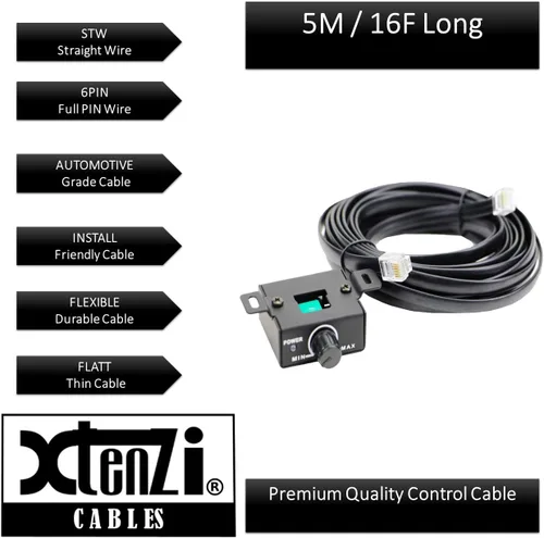 Vista 6 de Xtenzi Pomo remoto de repuesto compatible con amplificador de la serie Q de Image Dynamics