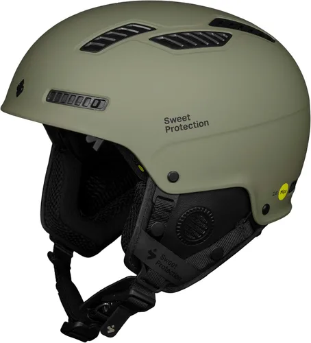 Vista 9 de Sweet Protection Igniter 2Vi MIPS - Casco de esquí ligero, altamente ventilado, casco de snowboard ajustable