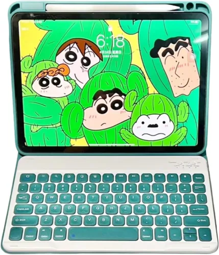 Vista 7 de Funda para iPad Air de 11 pulgadas con teclado M4/M3/M2/Air 5th Air 4ª