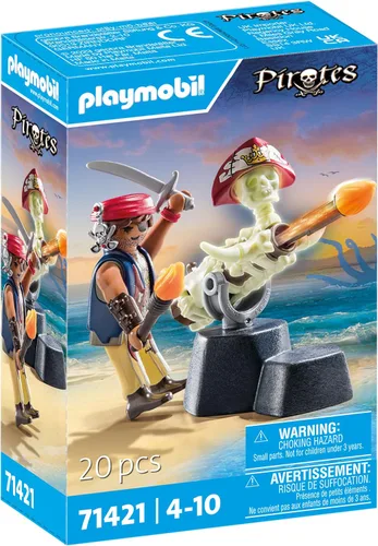 Vista 13 de Playmobil Piratas: Batalla con el pulpo gigante