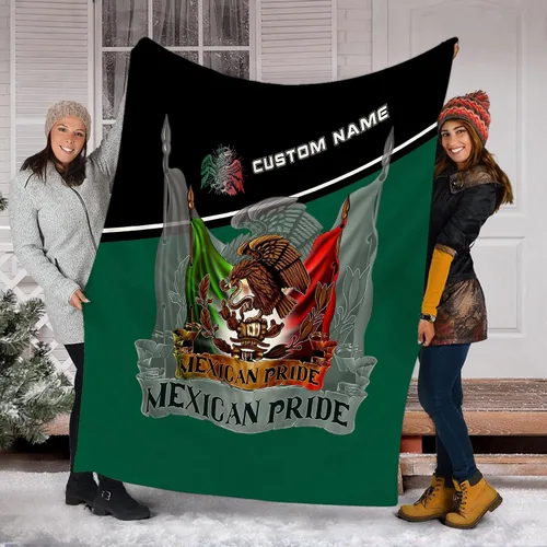 Vista 16 de Manta de México personalizada con nombre para hombres y mujeres, manta personalizada con bandera de México, manta de bandera mexicana, regalo