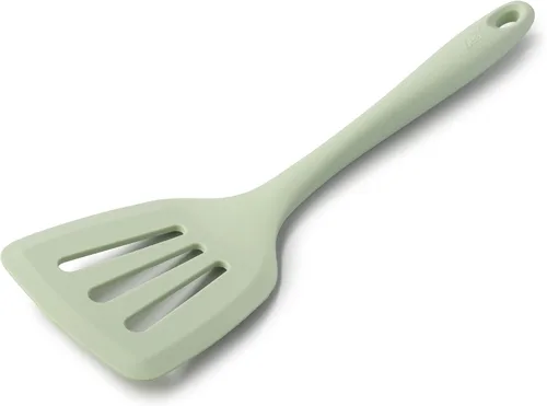 Vista 8 de Zeal Silicona antiadherente ranurado pescado rebanada/cocina Turner (11.8 in) -Aqua Agua