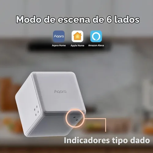 Vista 2 de Aqara Cube T1 Pro, requiere AQARA ZIGBEE 3.0 HUB