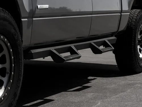 Vista 6 de Armordillo USA 8717554 AR Series - Estribos para estribos – negro mate para modelos Ford F150 / 2017+ Ford F250 F350 F450 F550 Superduty Super