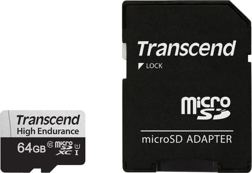 Vista 4 de Transcend Tarjeta de memoria microSDHC clase 10 Uhs-1 de 8 GB con adaptador (TS8GUSDU1)