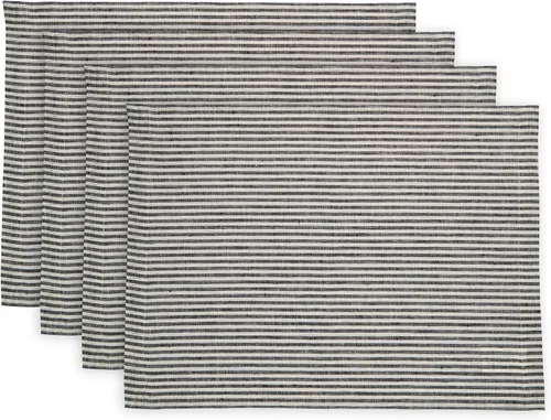Vista 25 de Solino Home Juego de 4 manteles individuales de lino de 100 % lino puro, 14 x 19 pulgadas para primavera, verano, día de la madre, color aguacate