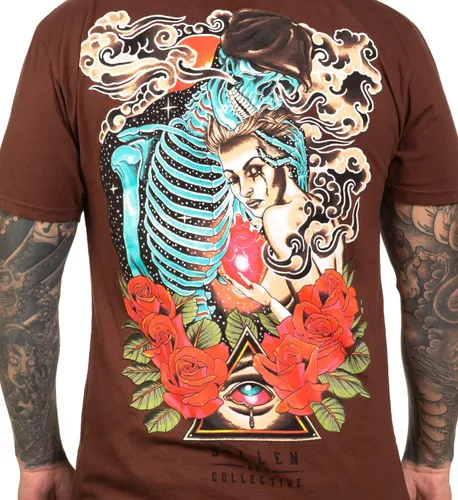 Vista 3 de Sullen Take Care Tattoo Lifestyle Graphic - Camiseta prémium para hombre