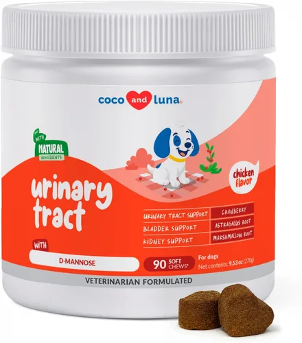 Vista 12 de Masticables para quemar hierbas, neutralizador de orina de perro y protector de césped With Canine Enzyme Blend, Probiotics & Cranberry.