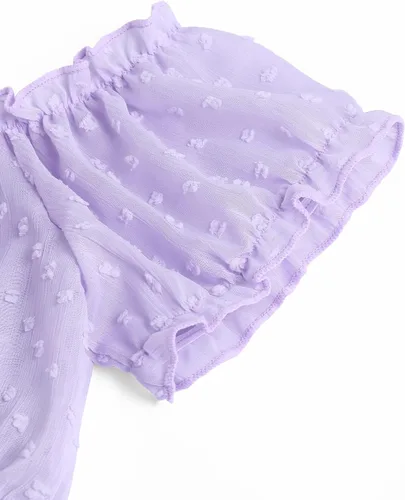 Vista 6 de Avidlove - Conjunto de brasier y braga con volantes, conjunto de lencería tipo babydoll de malla