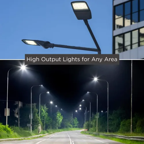 Vista 3 de GoodBulb Luz LED de área de 15 vatios equivalente a 125 W Alto rendimiento 2000 lúmenes y 133 lúmenes por vatio Luz de área HID no regulable 1