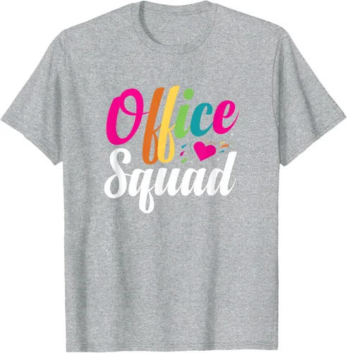 Vista 4 de Oficina escuadra administrativa asistente escuela secretario regalo camiseta Negro