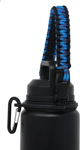 Vista 16 de One MissionX - Asa de cuerda paracord para botellas YETI Rambler de 46 onzas, 36 onzas, 26 onzas, 64 onzas, 18 onzas, 12 onzas, correa de transporte