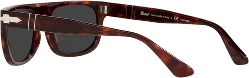 Vista 5 de Persol PO3271S - Gafas de sol rectangulares, HavanaGris Oscuro Polarizado