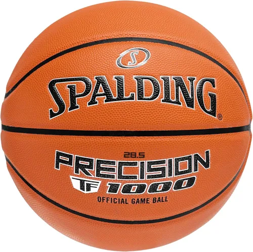Vista 2 de Spalding Precision TF-1000 AAU Official Game Ball, Indoor Basketball