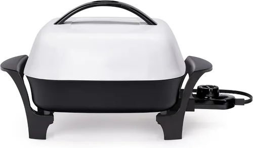 Vista 5 de Presto 06620 - Sartén eléctrica de 11 pulgadas, negro/blanco