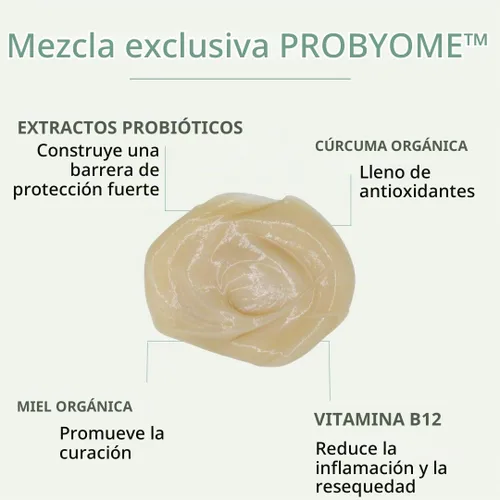 Vista 4 de Alivio de la psoriasis y la caspa Champú y acondicionador probióticos Yobee Formulado por médicos