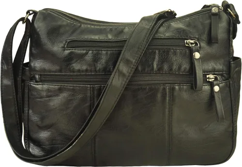 Vista 30 de Bolsos VOLGANIK ROCK para mujer de piel sintética suave, bolso de hombro para damas, bolso bandolera y bolsos de mano, liviano, con bolsillos