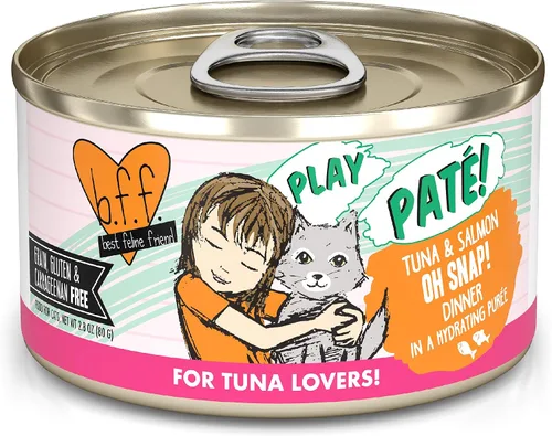 Vista 43 de Weruva B.F.F. Play - Best Feline Friend Paté Lovers, Aw Yeah!, T.T.Y.L. de atún y pavo con atún y pavo, lata de 2.8 onzas (paquete de 12)