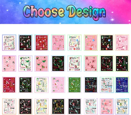 Vista 2 de InterestPrint Manta de bebé personalizada con nombre, lindo muñeco de nieve negro, manta personalizada con nombre para niños, niñas, niños, manta