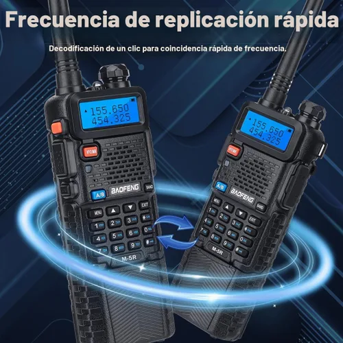 Vista 8 de Baofeng Radioaficionado UV-5R de mano UV5R de largo alcance Walkie Talkies