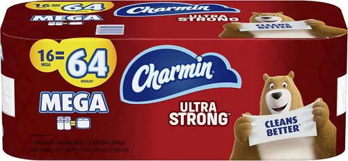 Vista 2 de Rollos dobles de papel higiénico ultra fuerte Charmin - 18