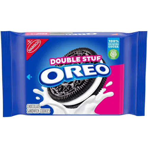 Vista 29 de Oreo, galletas sándwich de chocolate, 13.3 onzas Siempre hecho con cacao real, certificado Kosher