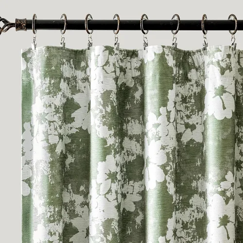 Vista 30 de GIGIZAZA Cortinas de terciopelo 100% opacas de 72 pulgadas, 2 paneles, cortinas negras para ventana, con aislamiento térmico, cortina de lujo