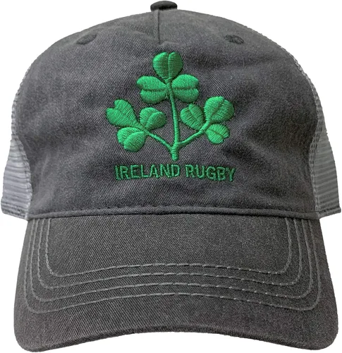 Vista 2 de Irlanda Rugby Trucker Gorra Carbón