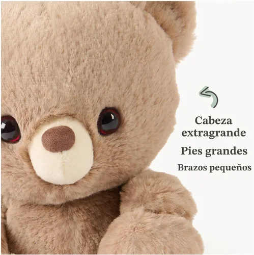 Vista 4 de GUND Forever Friends Littles Kai - Oso de peluche de 7 pulgadas, a partir