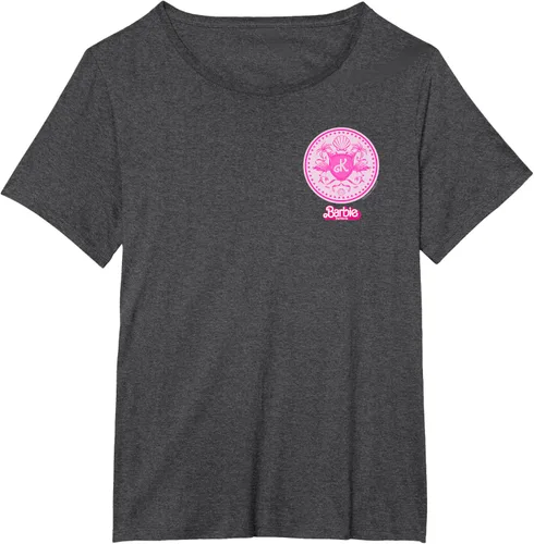 Vista 24 de Barbie The Movie - Camiseta con insignia de Ken Flamingo, Negro