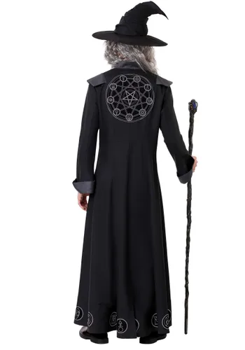 Vista 2 de Disfraz de Warlock para hombre Multicolor