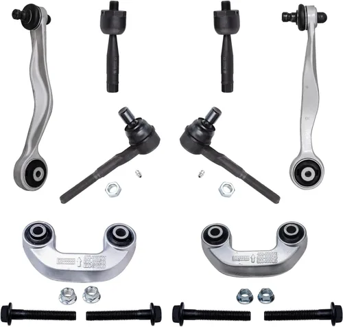 Vista 38 de Detroit Axle - Kit de suspensión frontal de 8 piezas para Chevy Silverado
