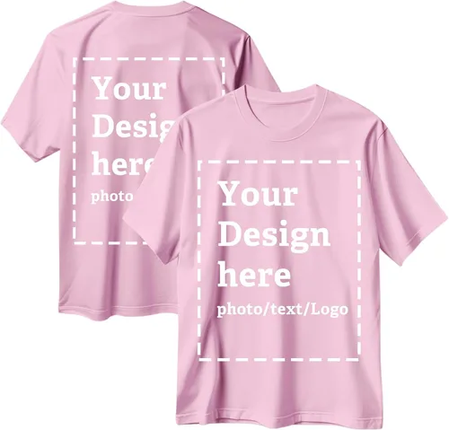 Vista 11 de Camisetas personalizadas para hombres y mujeres, hechas en Estados Unidos, camisetas personalizadas con texto/foto frontal y trasera, camisetas