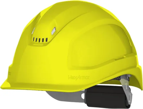 Vista 8 de HexArmor Casco de Seguridad Ceros® Casco Ceros® Duro Blanco